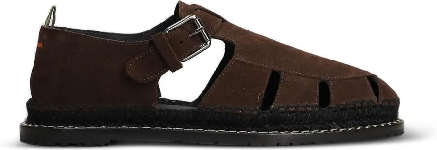 Castañer Fito espadrilles met gespsluiting Bruin - Foto 5