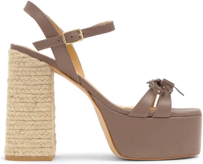 Castañer Florina sandalen met strikdetail Bruin