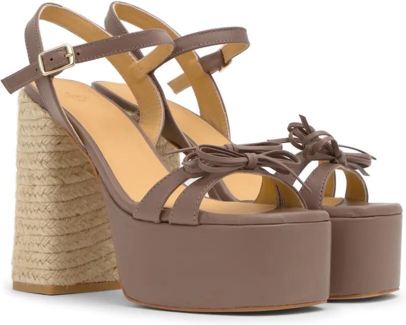 Castañer Florina sandalen met strikdetail Bruin - Foto 4