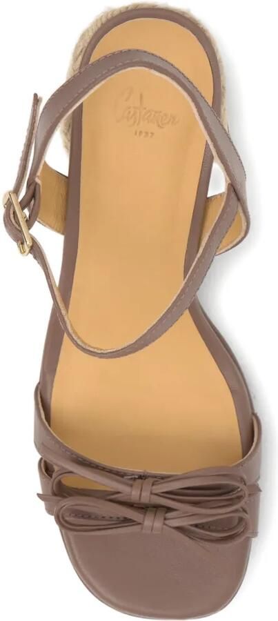 Castañer Florina sandalen met strikdetail Bruin - Foto 5