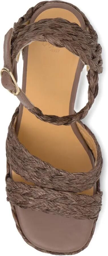 Castañer Fresa sandalen met plateauzool Bruin - Foto 5