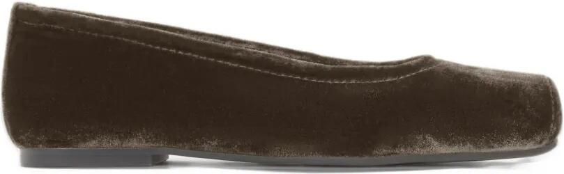 Castañer Gema square-toe ballet flats Bruin