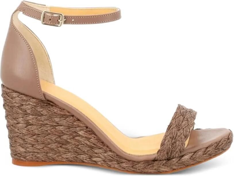 Castañer Gevlochten espadrilles Bruin