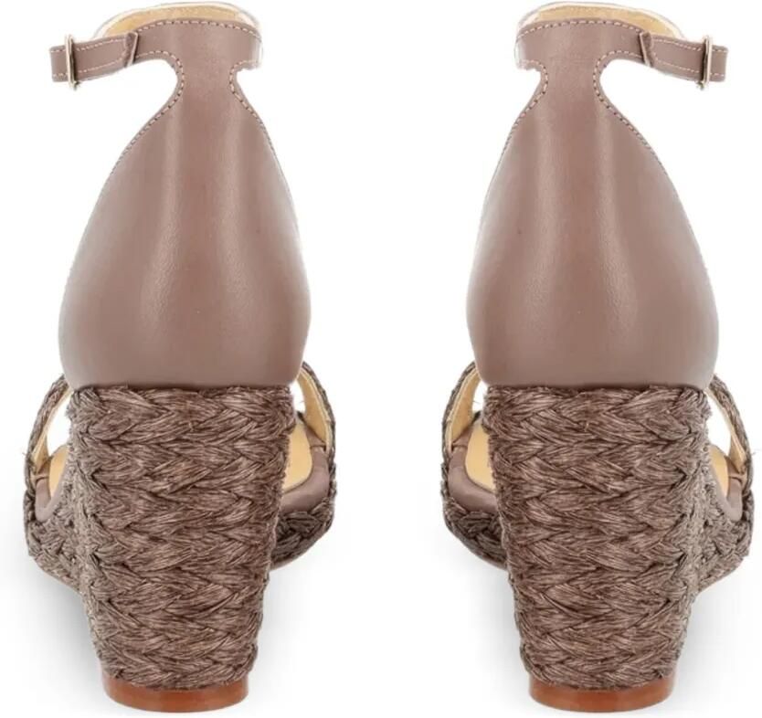 Castañer Gevlochten espadrilles Bruin - Foto 2