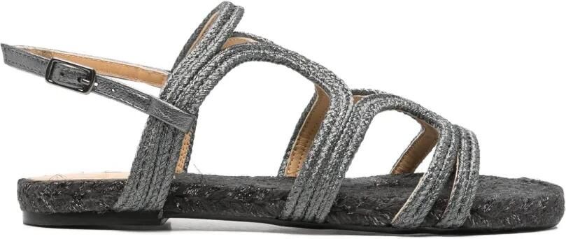 Castañer Geweven sandalen Grijs