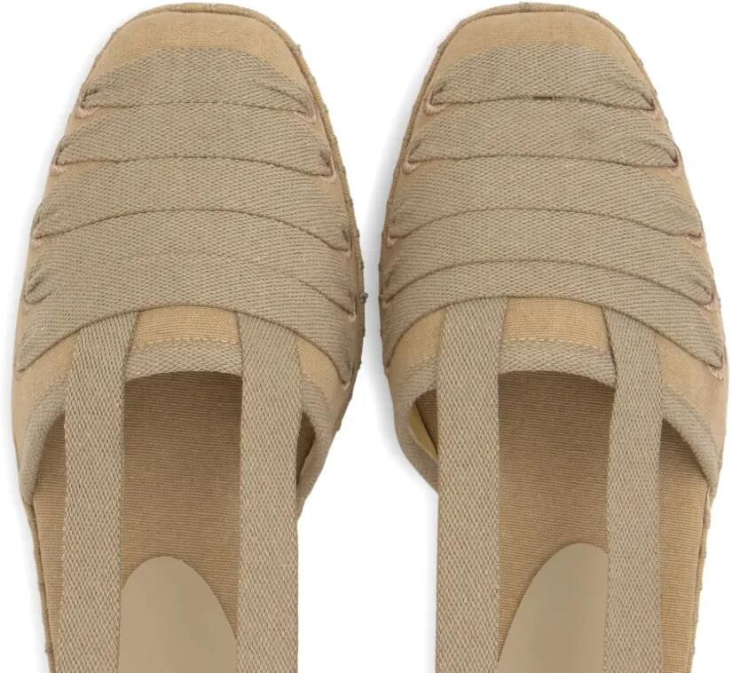 Castañer Glen espadrilles met striksluiting Beige - Foto 2