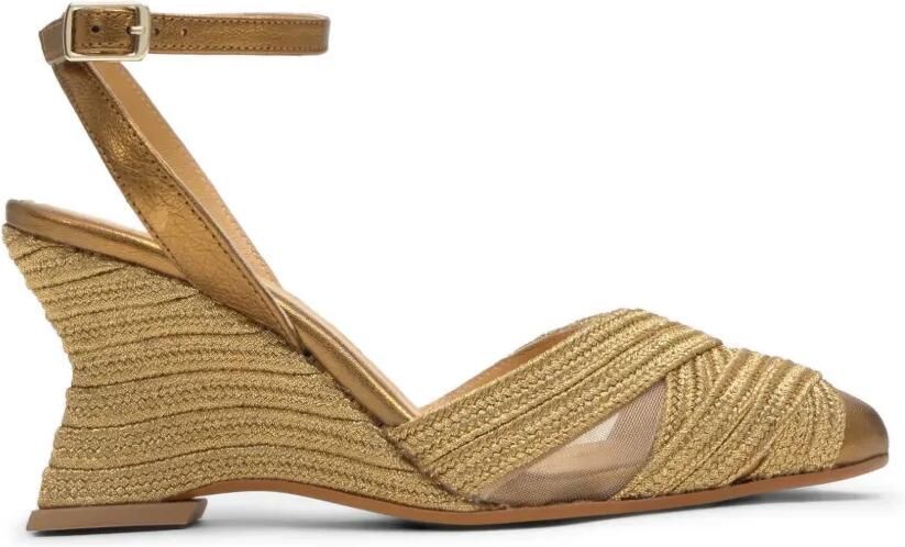 Castañer Joy espadrilles Goud
