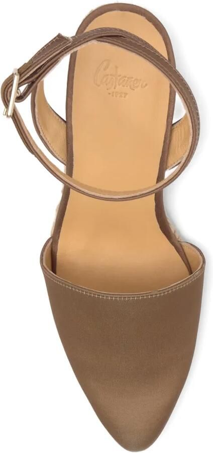 Castañer Judi espadrilles met puntige neus Bruin - Foto 5