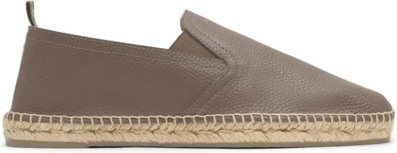 Castañer Justin leren espadrilles Bruin