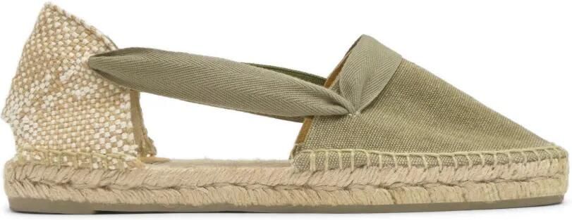 Castañer Kaia canvas espadrilles Groen