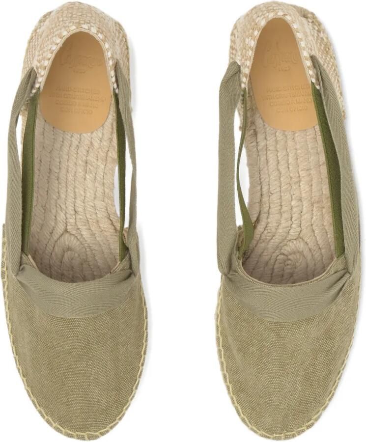Castañer Kaia canvas espadrilles Groen - Foto 2