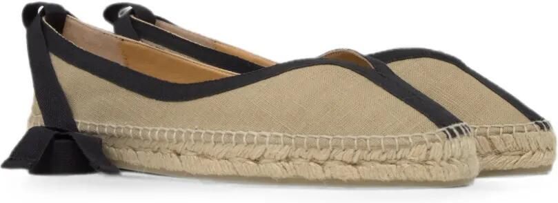 Castañer Kanu ballerina's met striksluiting Beige - Foto 2