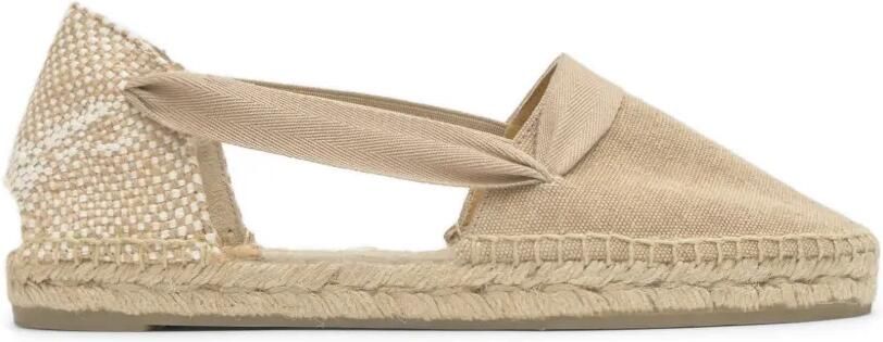Castañer Kent platte espadrilles Beige
