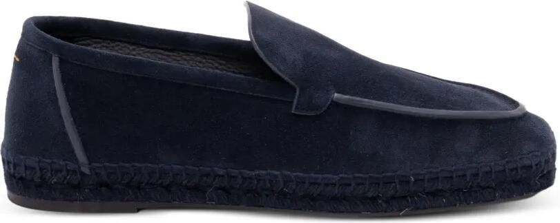 Castañer Leren espadrilles Blauw