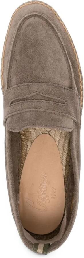 Castañer Nacho whipstitch penny espadrilles Grijs - Foto 4