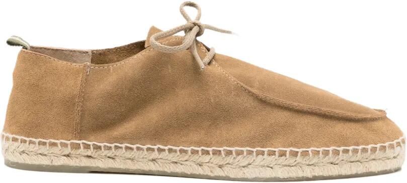 Castañer Ned espadrilles met veters Bruin