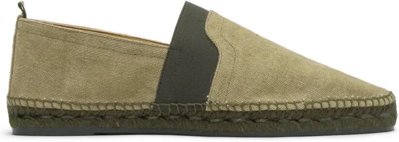 Castañer Nova espadrilles met elastische band Groen