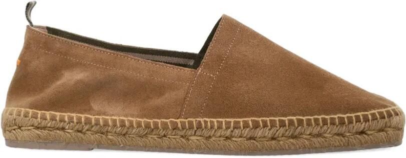 Castañer Pablo suède espadrilles Bruin