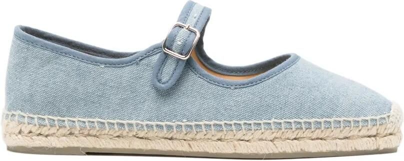 Castañer Padua espadrilles met gespbandje Blauw