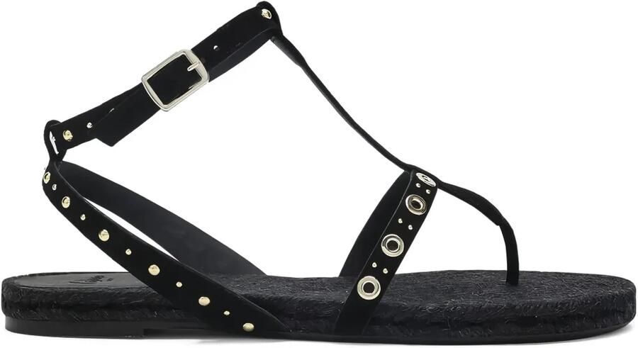 Castañer Pati sandalen met studs Zwart