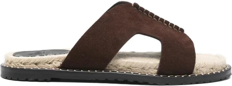 Castañer Piti sandalen met uitgesneden details Bruin