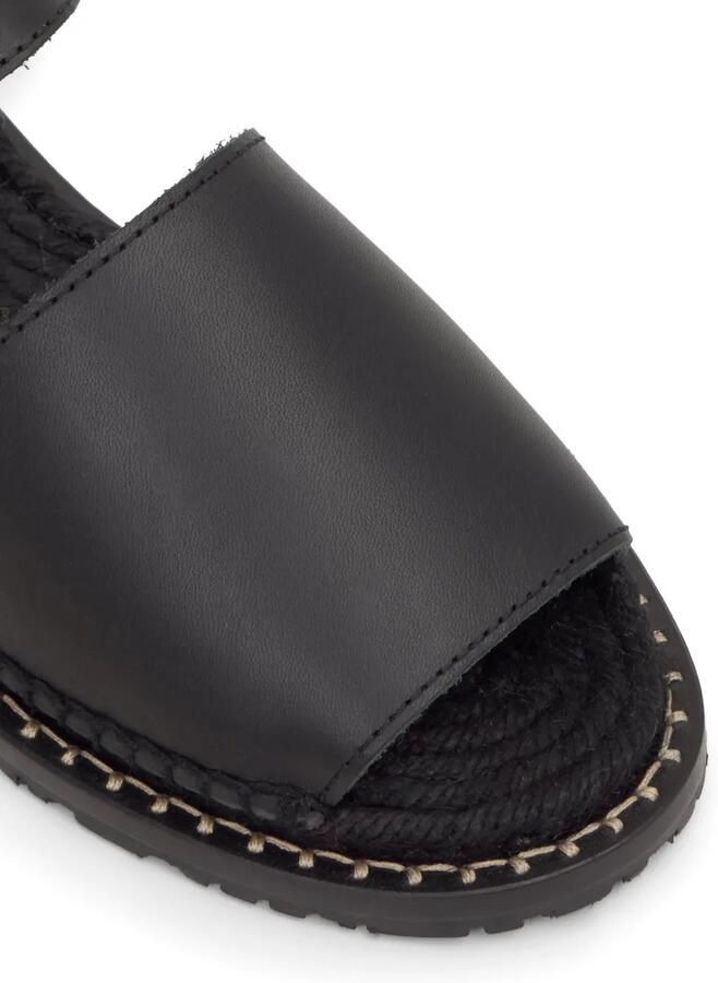 Castañer Polly leren sandalen Zwart - Foto 4