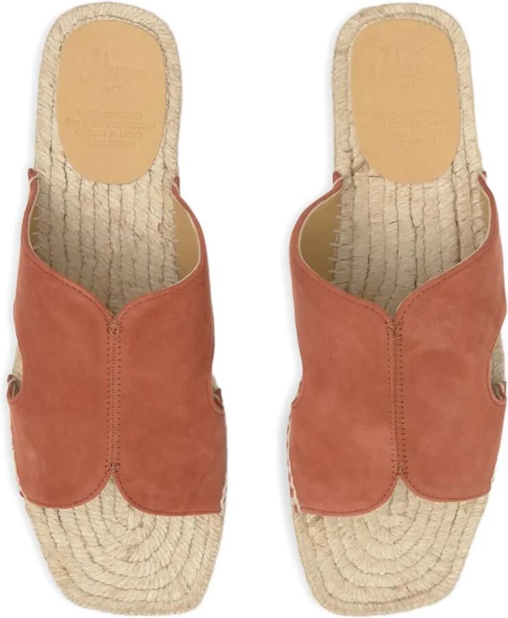 Castañer Priya suède espadrilles Oranje - Foto 3