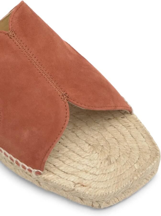 Castañer Priya suède espadrilles Oranje - Foto 5