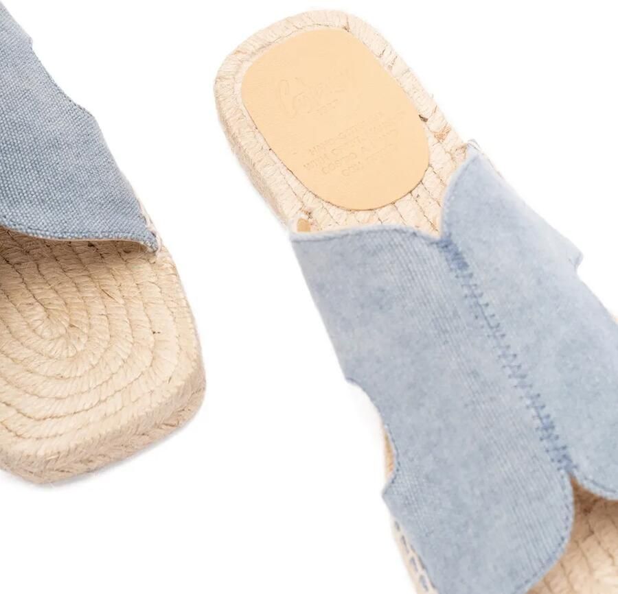 Castañer Priya 002 espadrilles met uitgesneden details Blauw - Foto 2
