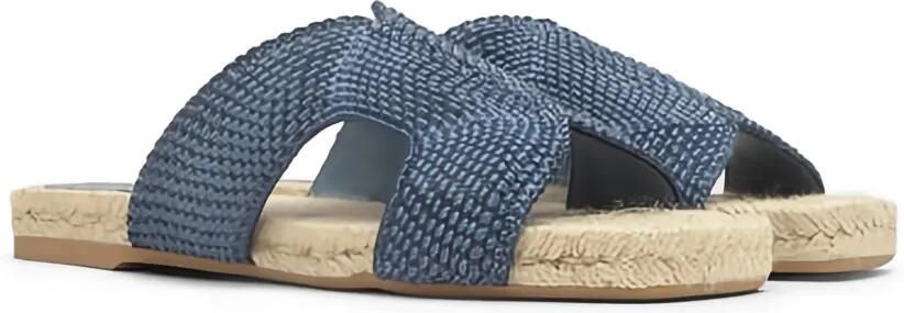 Castañer Pura 298 espadrilles met geweven bandje Blauw - Foto 5