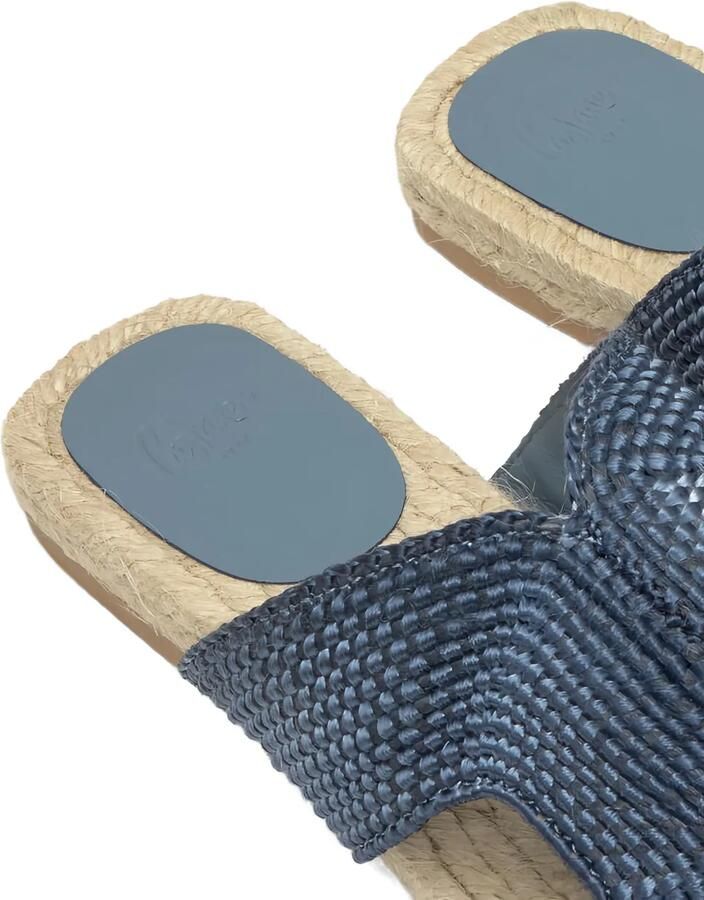 Castañer Pura 298 espadrilles met geweven bandje Blauw - Foto 3