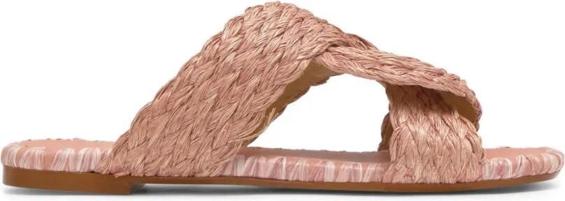 Castañer Sandalen met gekruiste bandjes Roze