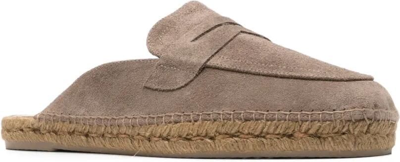 Castañer Suède espadrilles Bruin - Foto 3