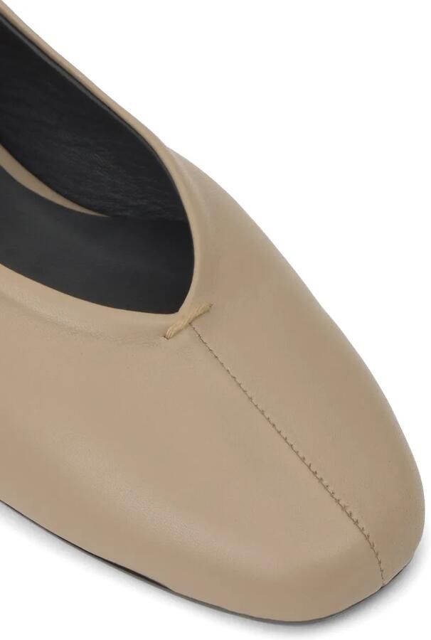 Castañer Sybil ballerina's met striksluiting Beige - Foto 4