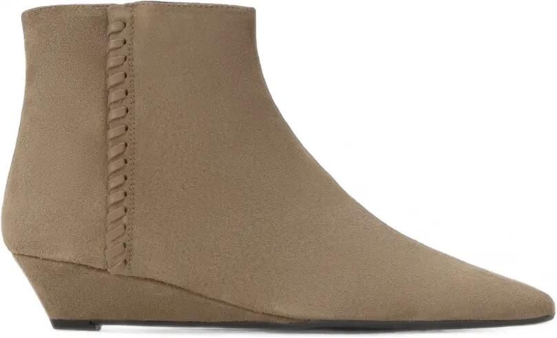 Castañer Tina enkellaarzen met sleehak Beige - Foto 5