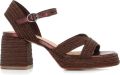 Castañer Vallita geweven metallic sandalen Bruin - Bruin