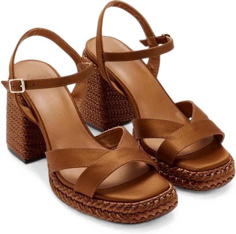 Castañer Viena sandalen met gekruiste bandjes Bruin - Foto 2