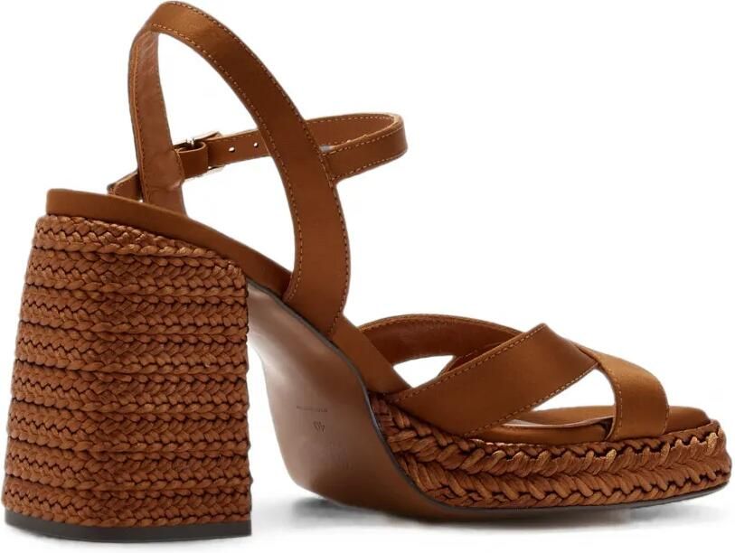 Castañer Viena sandalen met gekruiste bandjes Bruin - Foto 3