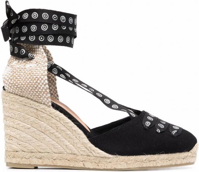 Castañer x 10 Corso Como espadrilles Zwart