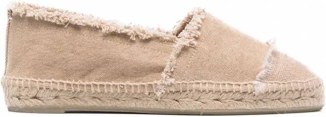 Castañer Espadrilles met franje Beige