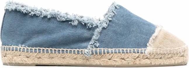 Castañer Espadrilles met franje detail Blauw