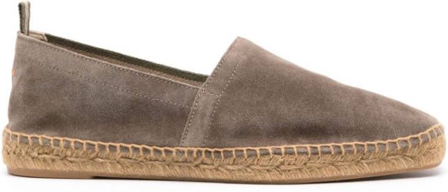 Castañer Espadrilles met raffia zool Grijs