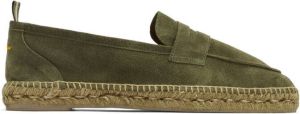 Castañer Espadrilles met ronde neus Groen