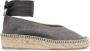 Castañer Gea espadrilles met sleehak Grijs - Thumbnail 1