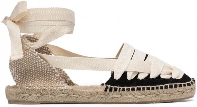 Castañer Jean espadrilles Zwart