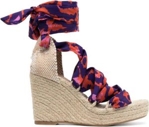 Castañer Jorgelina sandalen met sleehak Roze