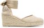 Castañer Espadrille pumps met sleehak Beige - Thumbnail 1