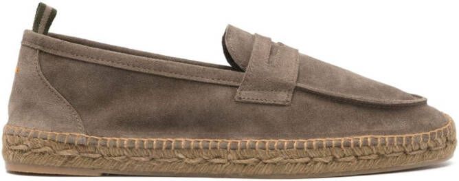 Castañer Nacho suede espadrilles Bruin