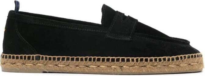 Castañer Nacho suède espadrilles Zwart