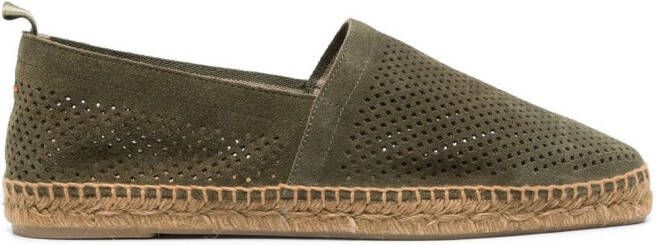 Castañer Pablo suède espadrilles Groen